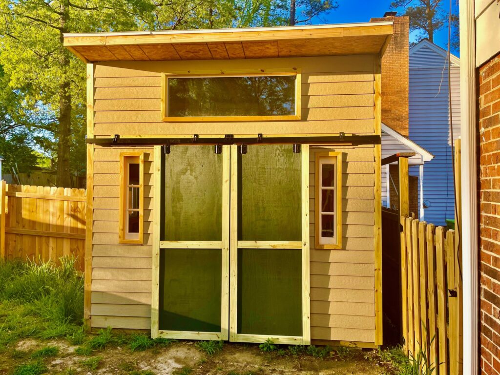 Custom Studio Shed — Raleigh, NC