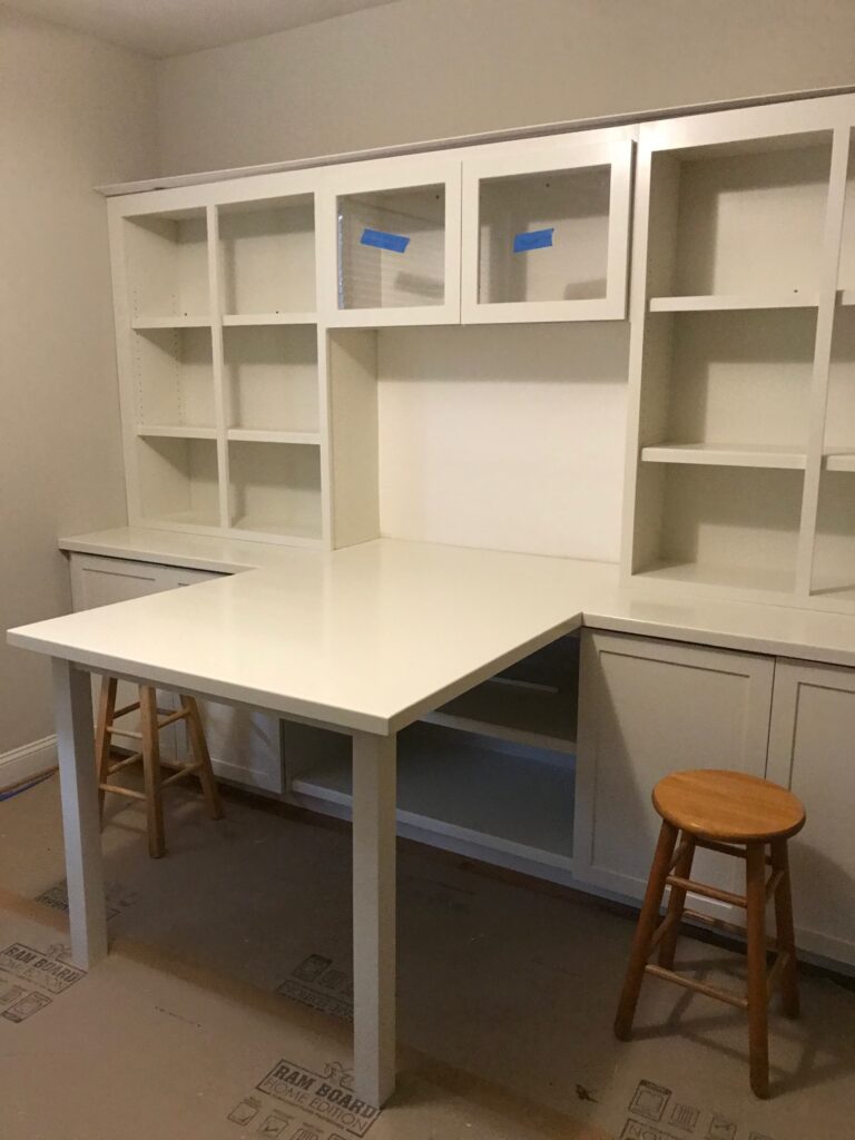 Custom Office/Craft Room Built-In — Raleigh, NC